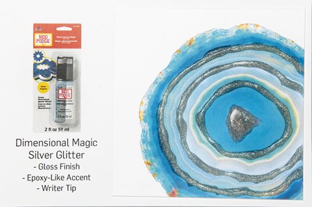 Mod Podge Dimensional Magic - Silver Glue