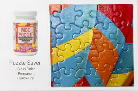 Mod Podge Puzzle Saver