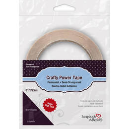 Scrapbook Adhesives Crafty Power Tape Refill (.25"X81')