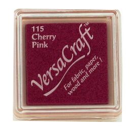 Tsukineko VersaCraft Mini Ink Pad - Cherry Pink 05VKS115