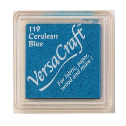Tsukineko VersaCraft Mini Ink Pad - Cerulean Blue 05VKS119