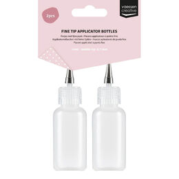 Vaessen Creative Fine Tip Applicator Bottles - 0.7mm 14ml (2pcs)