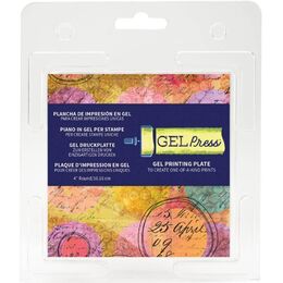 Gel Press Gel Printing Plate Circle 4" 10806-4