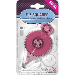 Scrapbook Adhesives E-Z Squares Refill 650/Pkg - Permanent (Use In 12066)