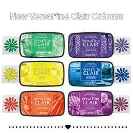 New VersaFine Clair 2026 Colours 6/pk