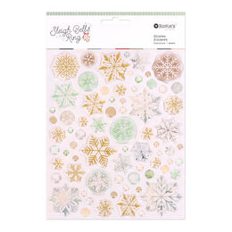 Spellbinders - Rosie's Studio Sleigh Bells Ring Glisten Stickers 169428