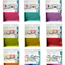 Gina K Designs Fancy Deco Foil 6" x 8" - 12 per package - Various Colour to Choose from