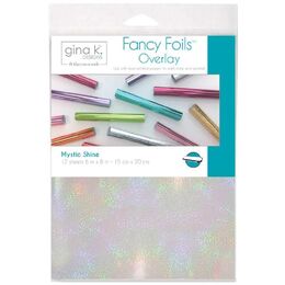Gina K Designs Fancy Foil 6"X8" 12/Pkg - Mystic Shine