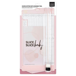 Vaessen Creative - Paper Cutter With Scoring Tool 15x30.5cm - Pink