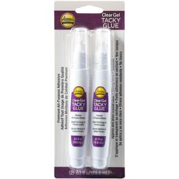 Aleene's Clear Gel Tacky Glue Pens 2/Pkg 18.6 ml