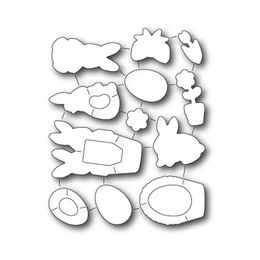 Memory Box Dies - SPRINGTIME BUNNIES 32169