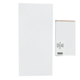 A6 Tri-Fold Scored Card White 300 gsm  20/PK