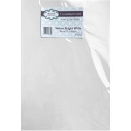 Creative Expressions Foundation Vellum - Bright White A4 (100gsm Pk 20)