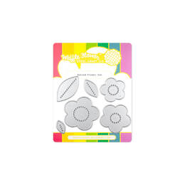 Waffle Flower Dies - Dotted Flowers 421402