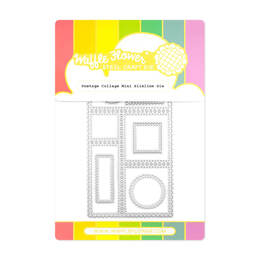 Waffle Flower Die - Postage Collage Mini Slimline 421588