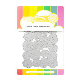 Waffle Flower Dies - Painted Flowers Background 421614