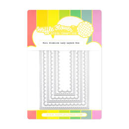 Waffle Flower Die - Mini Slimline Lacy Layers 421633