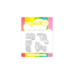 Waffle Flower Dies - Print & Script Get Well 421700