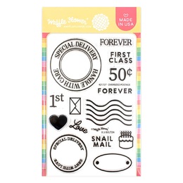 Waffle Flower Clear Stamps - Oversized Postage 421727