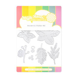 Waffle Flower Dies - Poinsettia Cluster 421772
