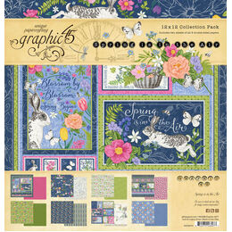 Graphic 45 Collection Pack 12"X12" - Spring Is In The Air