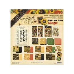 Graphic 45 Keepsake Kit With Exclusive Metal Die-Set - Let it Bee