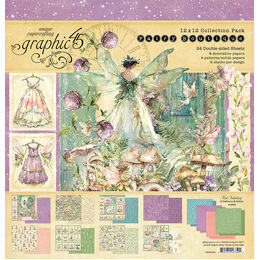 Graphic 45 Collection Pack 12"X12" - Fairy Boutique