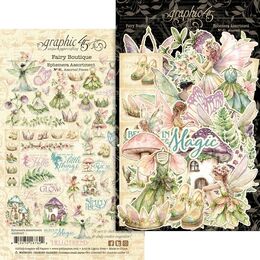 Graphic 45 Ephemera Set - Fairy Boutique