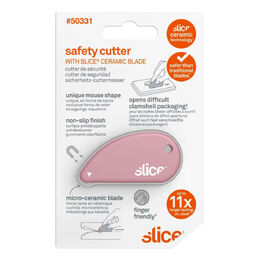 Slice Safety Cutter - Dusty Rose