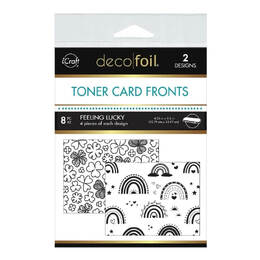 Deco Foil Toner Card Fronts - Feeling Lucky