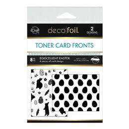 Deco Foil Toner Card Fronts - Eggcellent Easter
