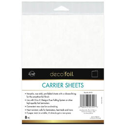 Deco Foil Carrier Sheets 6" x 8.5" (8/Pkg)