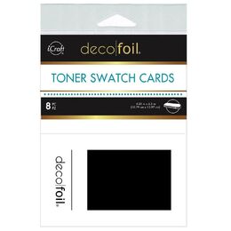 Deco Foil Toner Swatch Cards 4.25" x 5.5" 8/Pkg - Singles