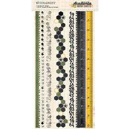 49 And Market Academia Washi Tape Sheet Set - Academia