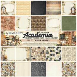 49 And Market Collection Pack 12"X12" - Academia