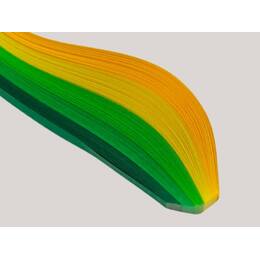 HOP Kaleidoscope Greens - Quilling Strips 3mm 100/pk