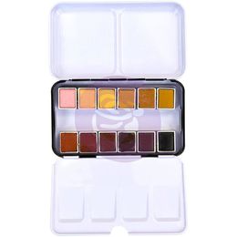 Prima Watercolor Confections Watercolor Pans 12/Pkg - Complexion