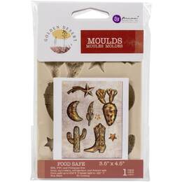 Prima Marketing Decor Mould 3.5"X4.5"X8mm - Golden Desert