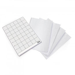 Sizzix Accessory - Sticky Grid Sheets 6" x 8 1/2" (5 Pack) 663533