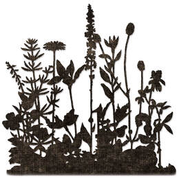 Sizzix Thinlits Die - Flower Field by Tim Holtz 665369