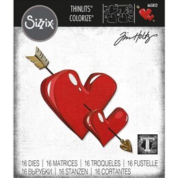 Thinlits Die Set 16PK Lovestruck Colorize by Tim Holtz