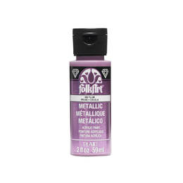 Plaid FolkArt Metallic 2oz/ 59ml - Plum