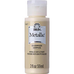Plaid FolkArt Metallic 2oz - Champagne 900026-675