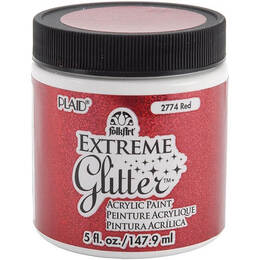 FolkArt Extreme Glitter Paint 2oz Hologram