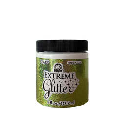 Plaid FolkArt Extreme Glitter 5oz - Peridot