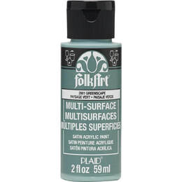 Plaid FolkArt Multi-Surface Satin Acrylic Paint 2oz - Greenscape