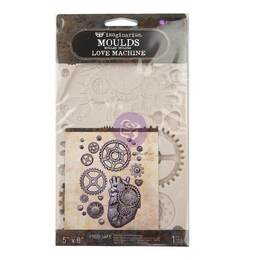 Finnabair Decor Moulds 5"X8" - Love Machine