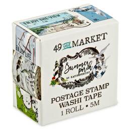 49 And Market Washi Tape Roll - Postage, Summer Porch