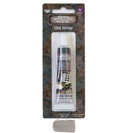 Finnabair Art Alchemy Metallique Wax 0.68 oz - Old Silver