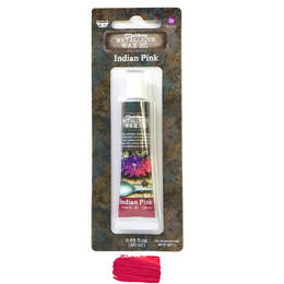 Finnabair Art Alchemy Metallique Wax 0.68 oz - Indian Pink
